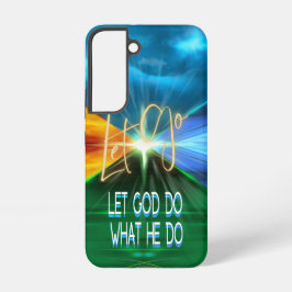Funda Para Samsung Galaxy S22 Dejar Que Dios Haga Lo Que Haga