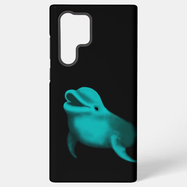 Funda Para Samsung Galaxy Delfín afortunado (Reverso )