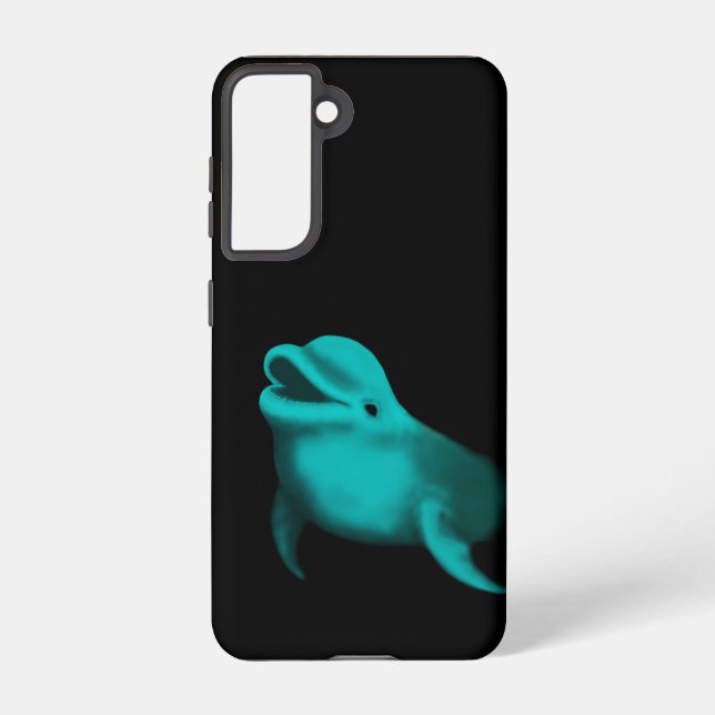 Funda Para Samsung Galaxy Delfín afortunado (Reverso )