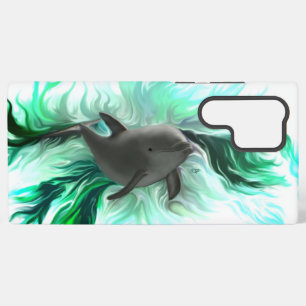 Funda Para Samsung Galaxy S22 Ultra Delfín Bebé