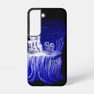 Funda Para Samsung Galaxy S22 Delfines , Mano del Tiempo
