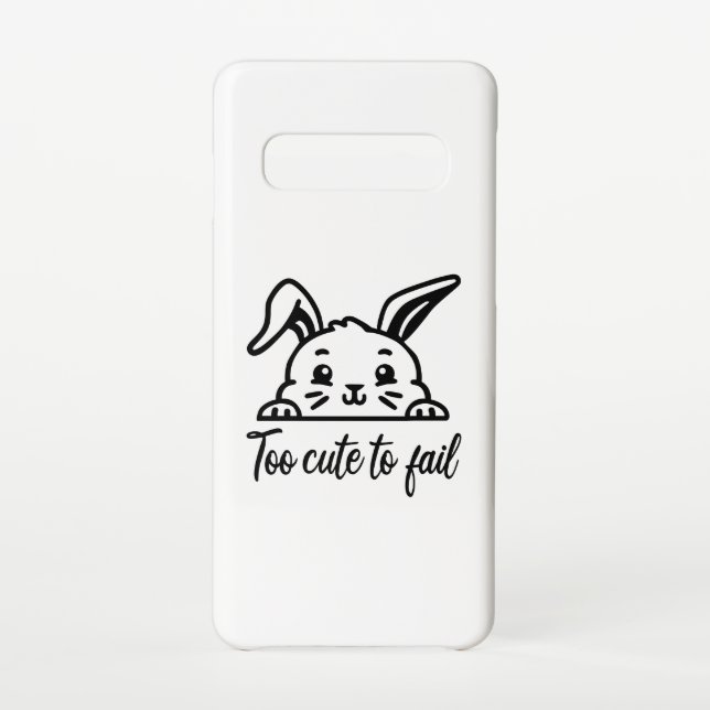 Funda Para Samsung Galaxy Demasiado lindo para fallar (Reverso)