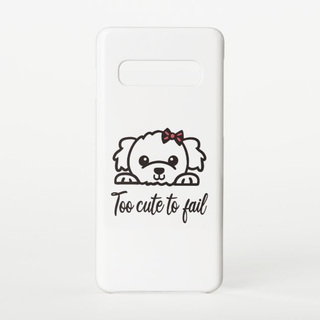 Funda Para Samsung Galaxy Demasiado lindo para fallar (4) (Reverso)