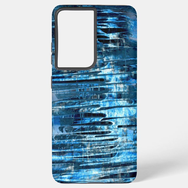 Funda Para Samsung Galaxy Denim Blue Rain (Reverso )