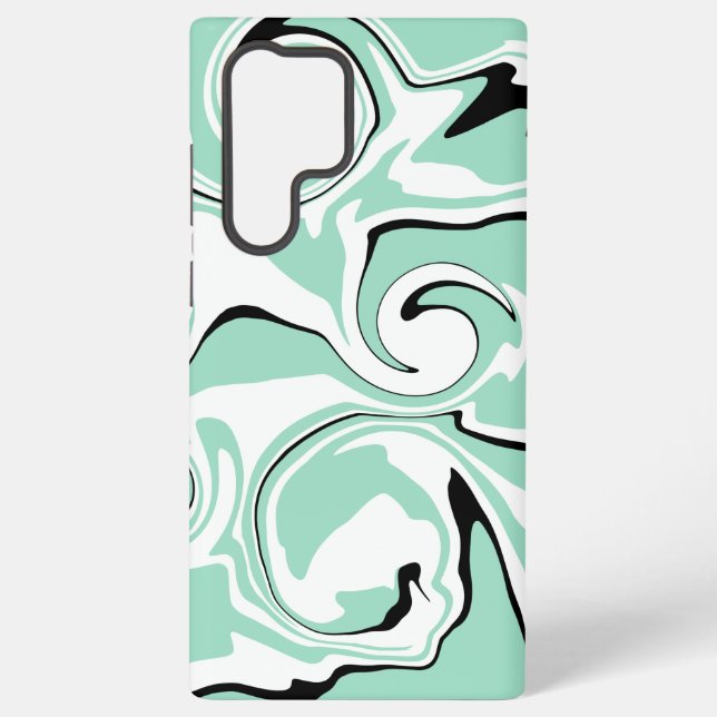 Funda Para Samsung Galaxy Derrame - Verde (Fábrica de la Moneda) (Reverso )