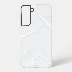 Funda Para Samsung Galaxy S22+ Desecho de mármol blanco elegante