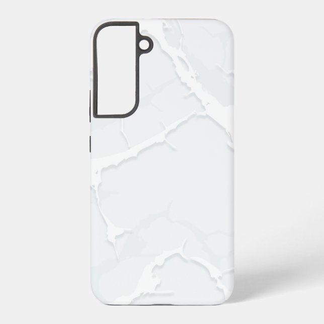 Funda Para Samsung Galaxy Desecho de mármol blanco elegante (Reverso )