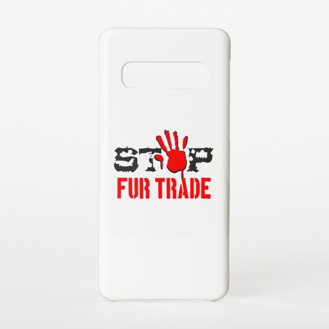 Funda Para Samsung Galaxy Detener el comercio de combustibles fósiles (Reverso)
