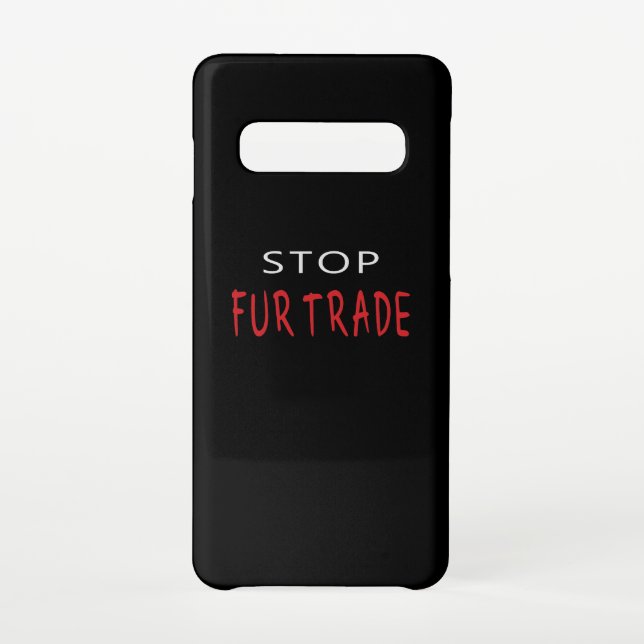 Funda Para Samsung Galaxy Detener el comercio de combustibles fósiles (Reverso)