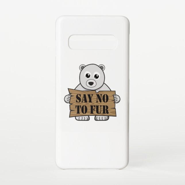 Funda Para Samsung Galaxy Di no a la Pista (Reverso)