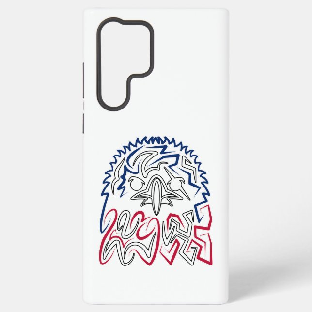 Funda Para Samsung Galaxy Día de la Independencia Águila Americana (Reverso )