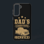 Funda Para Samsung Galaxy S21 Día del padre del conductor profesional de Chauffe<br><div class="desc">Día del padre del conductor profesional de Chauffeur Dad</div>