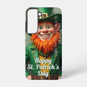 Funda Para Samsung Galaxy S22 Día Feliz de San Patricio Duende