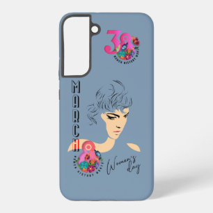 Funda Para Samsung Galaxy S22+ Día Internacional de la Mujer  
