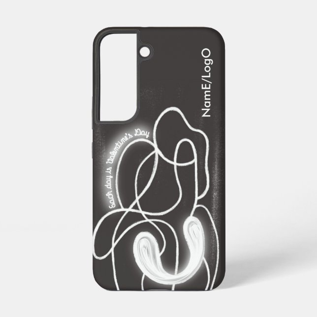 Funda Para Samsung Galaxy díasfestivos_4_valentín_dulce (Reverso )