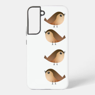 Funda Para Samsung Galaxy S22+ Dibujos Animados del Pájaro Gorrión