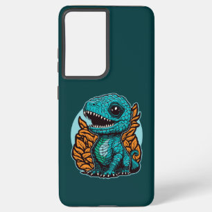 Funda Para Samsung Galaxy S21 Ultra Dinosaurio de bebé lindo