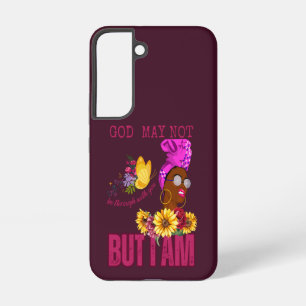 Funda Para Samsung Galaxy S22 Dios No Puede Estar Con Ustedes Pero Yo Soy