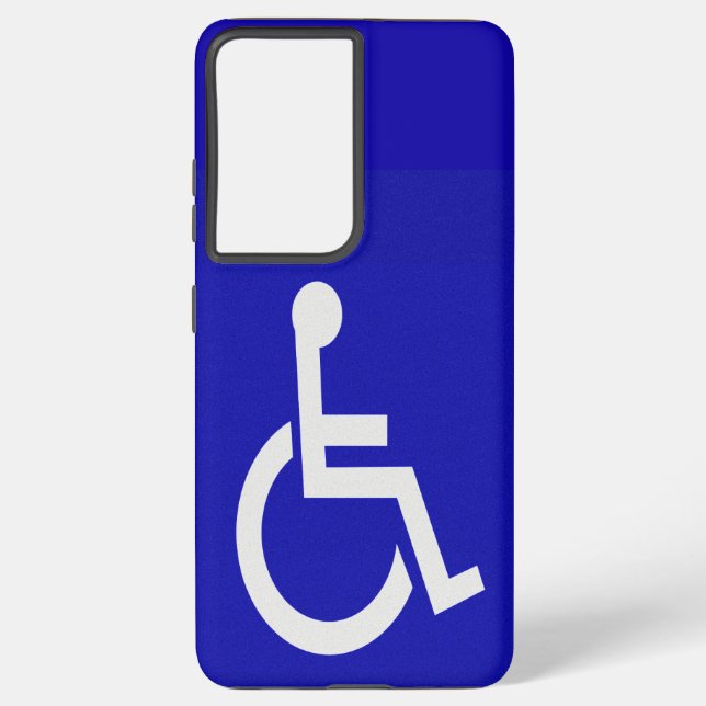 Funda Para Samsung Galaxy Discapacitado (Reverso )