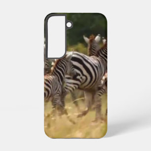 Funda Para Samsung Galaxy S22 Diseñar su propia bella migración de cebras en Ken