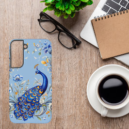 Funda Para Samsung Galaxy S22+ Diseño clásico de pavo real - Elegante regalo para