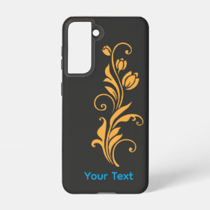 Funda Para Samsung Galaxy S21 Diseño de Flor Ornamental 