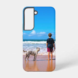 Funda Para Samsung Galaxy S22 Diseño de Fotos Personalizadas de tus Mascotas