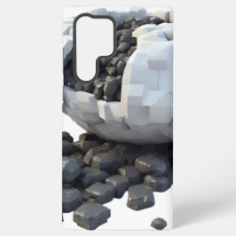 Funda Para Samsung Galaxy S22 Ultra Diseño de número 3D para Año Nuevo 2026