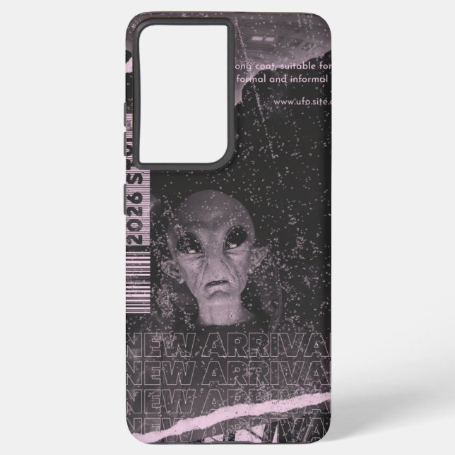 Funda Para Samsung Galaxy Diseño de OVNI (Reverso )