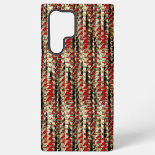 Funda Para Samsung Galaxy S22 Ultra Diseño de patrones digitales abstractos modernos 1
