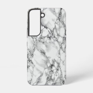 Funda Para Samsung Galaxy S22 Diseño de Piedra de Mármol Blanco