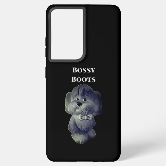 Funda Para Samsung Galaxy diseño de samsung galaxy s21 funda Bossy Boots (Reverso )