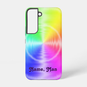 Funda Para Samsung Galaxy S22 Diseño de teñido con efecto psicodélico -