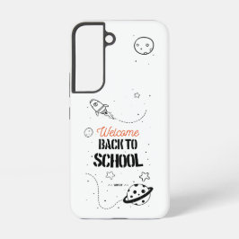 Funda Para Samsung Galaxy S22 Diseño de tipografía de vuelta al cole