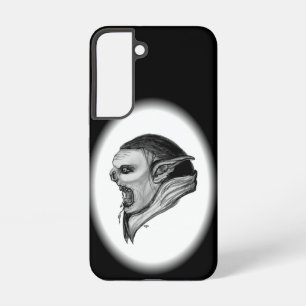 Funda Para Samsung Galaxy S22 Diseño en blanco y negro de Troll