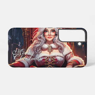 Funda Para Samsung Galaxy S22 Diva del Trono: La hermana más caliente de Santa