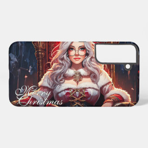 Funda Para Samsung Galaxy S22+ Diva del Trono: La hermana más caliente de Santa