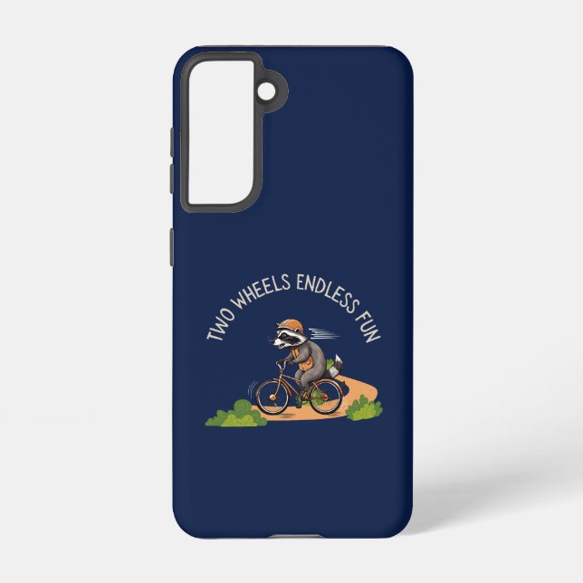 Funda Para Samsung Galaxy Diversión infinita de dos ruedas (Reverso )