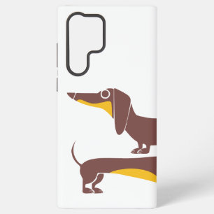 Funda Para Samsung Galaxy S22 Ultra Divertido dachshund lindo para padres de perros la