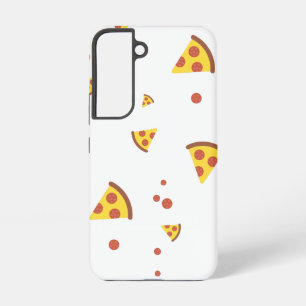 Funda Para Samsung Galaxy S22 Divertido patrón minimalista de pizza de pepperoni