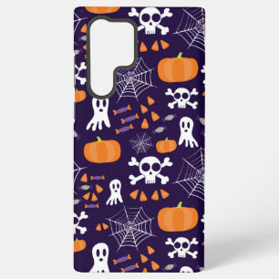 Funda Para Samsung Galaxy S22 Ultra Diviértete patrón de Halloween