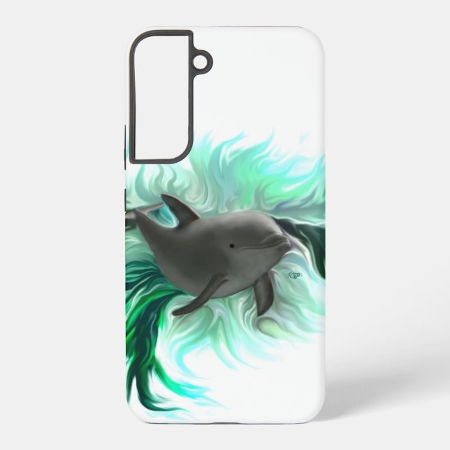 Funda Para Samsung Galaxy Dolphin Baby (Reverso )