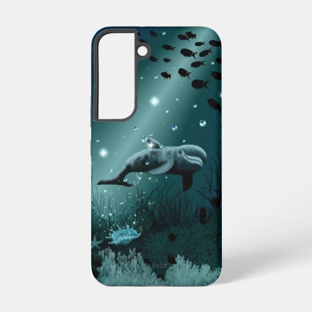 Funda Para Samsung Galaxy Dolphin Dream (Reverso )