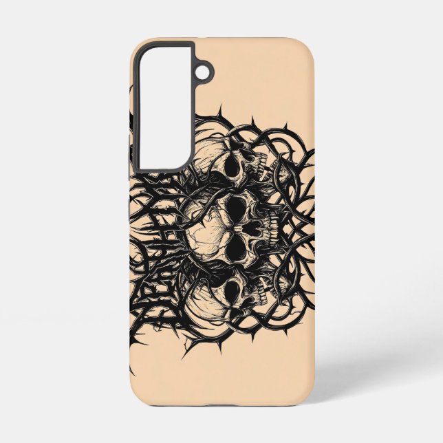 Funda Para Samsung Galaxy Dominión oscuro - Fundas Samsung Galaxy S22 con Br (Reverso )