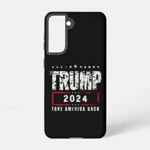 Funda Para Samsung Galaxy S21 Donald Trump 2024 Recuperar América Elección