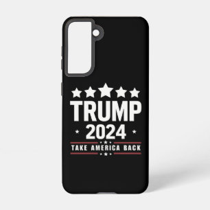 Funda Para Samsung Galaxy S21 Donald Trump 2024 retrotrae a Estados Unidos a las