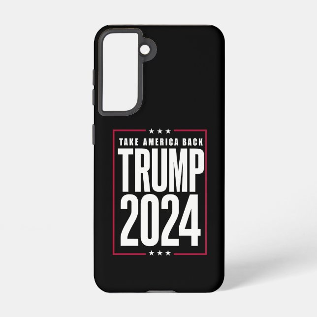 Funda Para Samsung Galaxy Donald Trump 2024 retrotrae a Estados Unidos a las (Reverso )