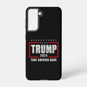 Funda Para Samsung Galaxy S21 Donald Trump 2024 retrotrae a Estados Unidos a las