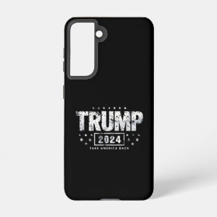 Funda Para Samsung Galaxy S21 Donald Trump 2024 retrotrae a Estados Unidos a las
