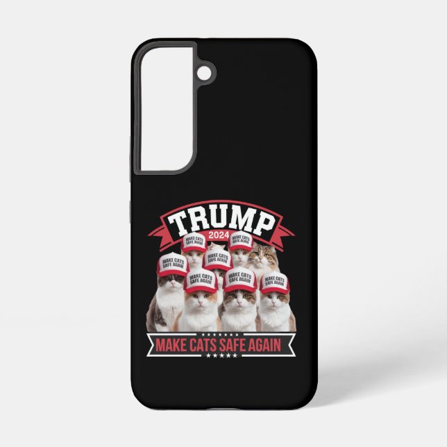 Funda Para Samsung Galaxy Donald Trump vuelve a poner a los gatos seguros en (Reverso )